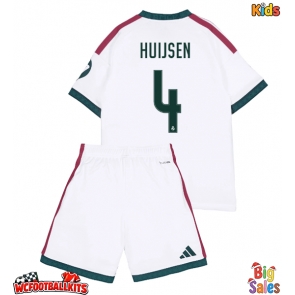 Real Madrid Dean Huijsen #4 Replica Home Stadium Kit for Kids 2026-27 Short Sleeve (+ pants)